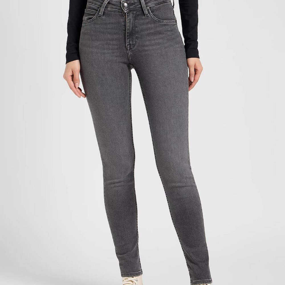 Lee - Scarlett High Waisted Jeans, Shark Grey, US 29/31